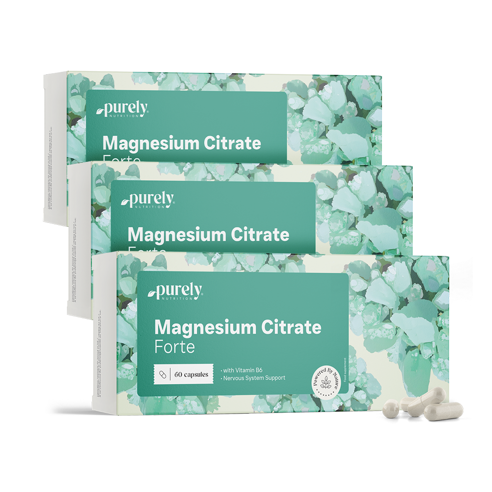 Magnesiumcitrat Forte + Vitamin B6.