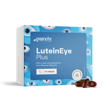 LuteinEye Plus – Komplex mit Lutein und Zeaxanthin, 30 Weichkapseln