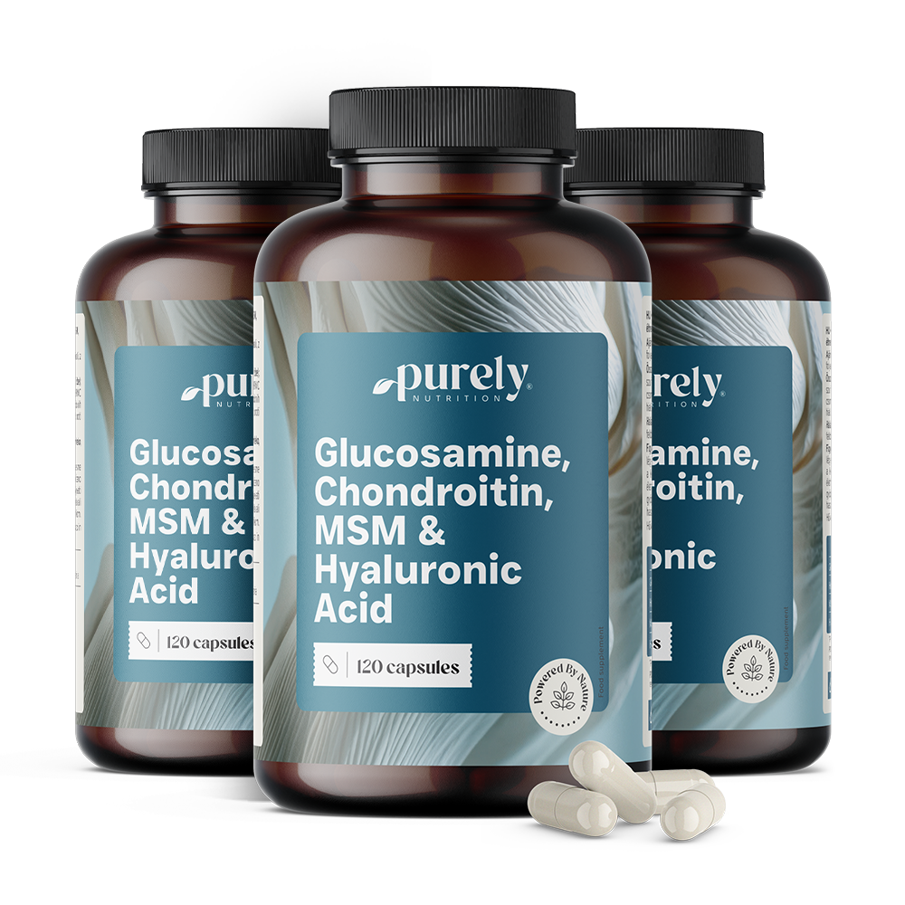 Glucosamin, Chondroitin, MSM und Hyaluronsäure