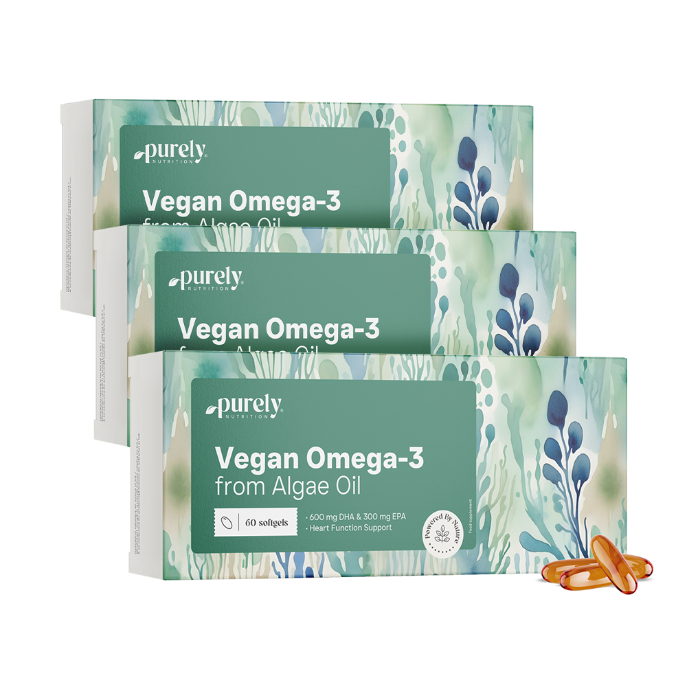 Vegane Omega-3 aus Algen.