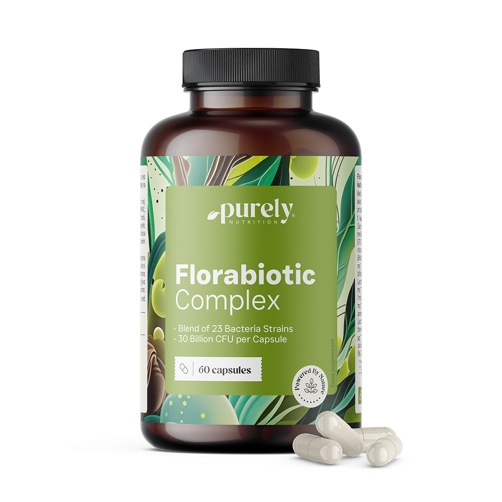 Florabiotic Complex – synbiotische Formel mit 30 Milliarden KBE, 60 Kapseln